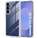 TheGiftKart Ultra-Hybrid Crystal Clear Back Case Cover for Samsung Galaxy S25 FE 5G | Shockproof Design | Hard Back Cover Case for Samsung Galaxy S25 FE 5G (PC & TPU, Transparent) gallery image