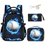 Blue-backpack Set