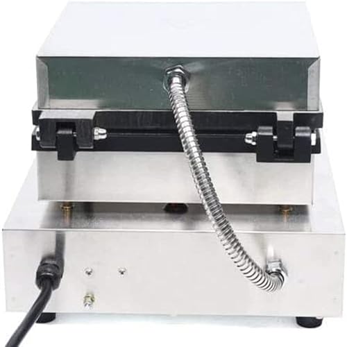 Miniatura 6 de Máquina eléctrica para hacer gofres máquina de gofres cuadrada de acero inoxidable comercial de 2000 W revestimiento antiadherente y fácil de