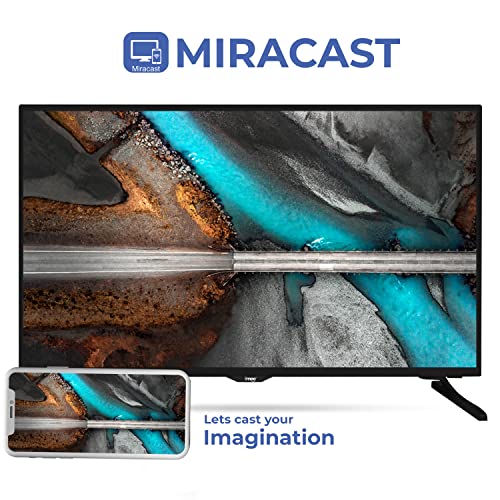 Image of imee 80cm (32 inch) Smart Android HD LED TV with SRS Surround Sound - BEE 4 Star Rated Energy Efficient (Premium, Black, 32 Smart)