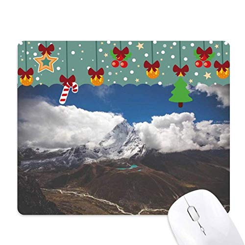 Tapis de souris sciences de la nature Blue Sky antidérapant pour souris optique