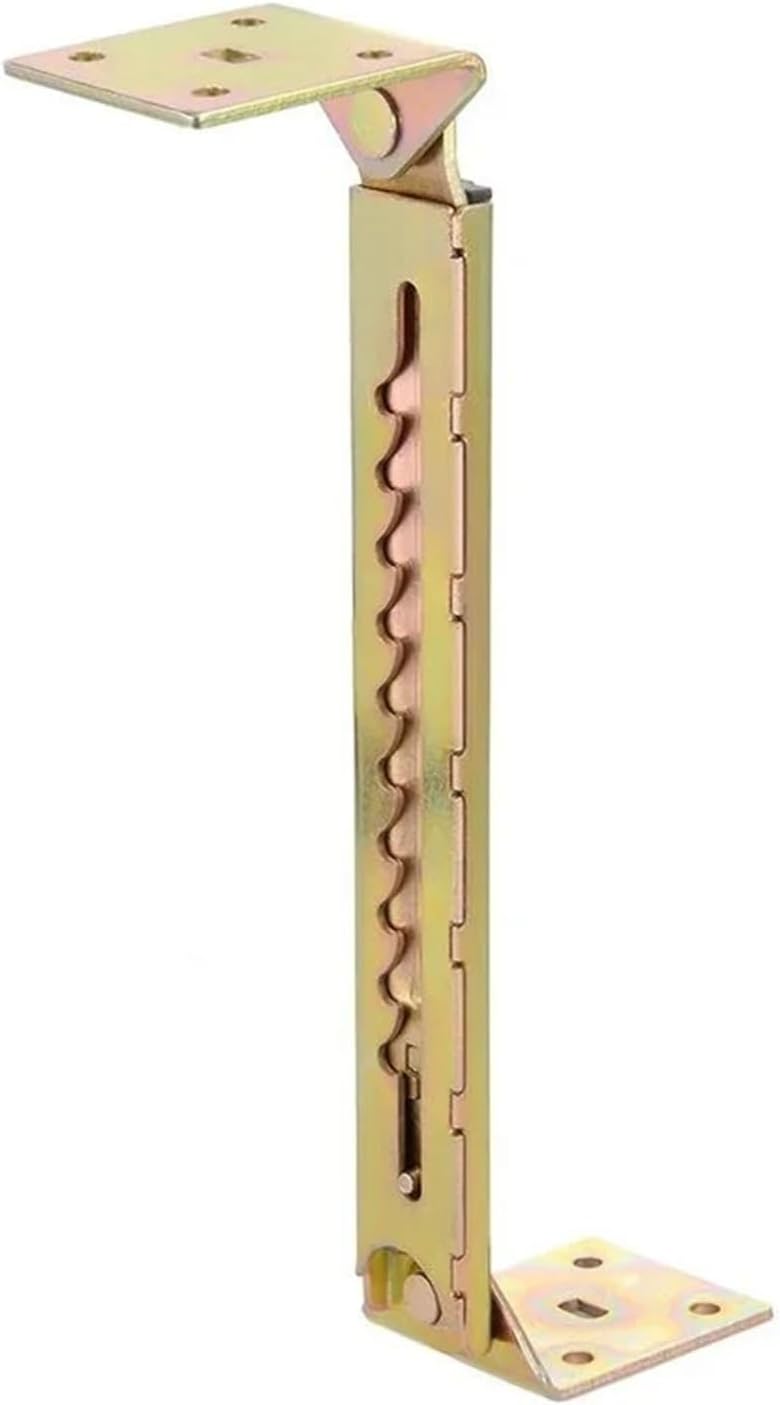 1 Pair Lifting Rod Desk 10 Gear Adjusting Hinge Angle Hinge with Bracket Cabinet Door Lift Pneumatic Support Hardware