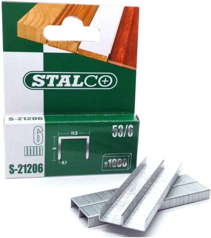 AECCN Heavy Duty Staples Combo Kit 2000Pcs Premium Quality Staples