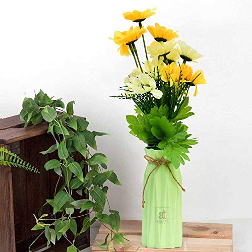 Buy Art Street Green Artificial Flower Vase for Home Decoration