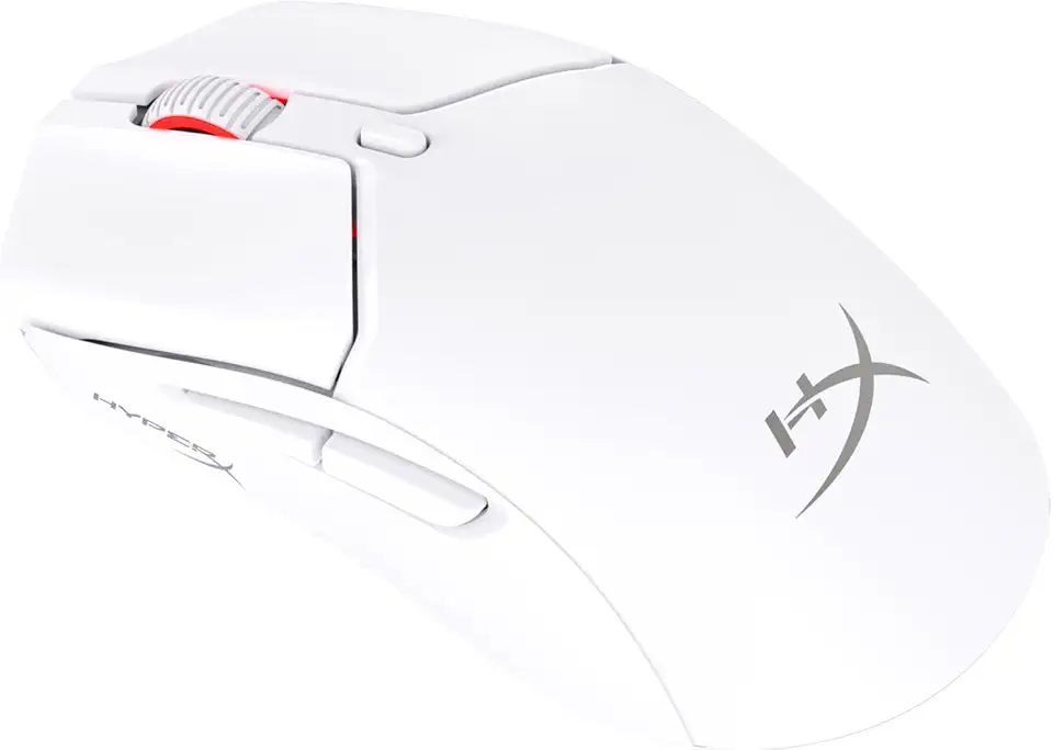 HyperX Pulsefire Haste 2 Mini – Mouse para jogos sem fio para PC, compacto, leve, Bluetooth, 2,4 GHz, branco