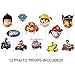 Multicolor Paw Patrol Scene Setters with Plastic Props in Various Size - Pack of 17 - Perfect for Kids Parties & Events