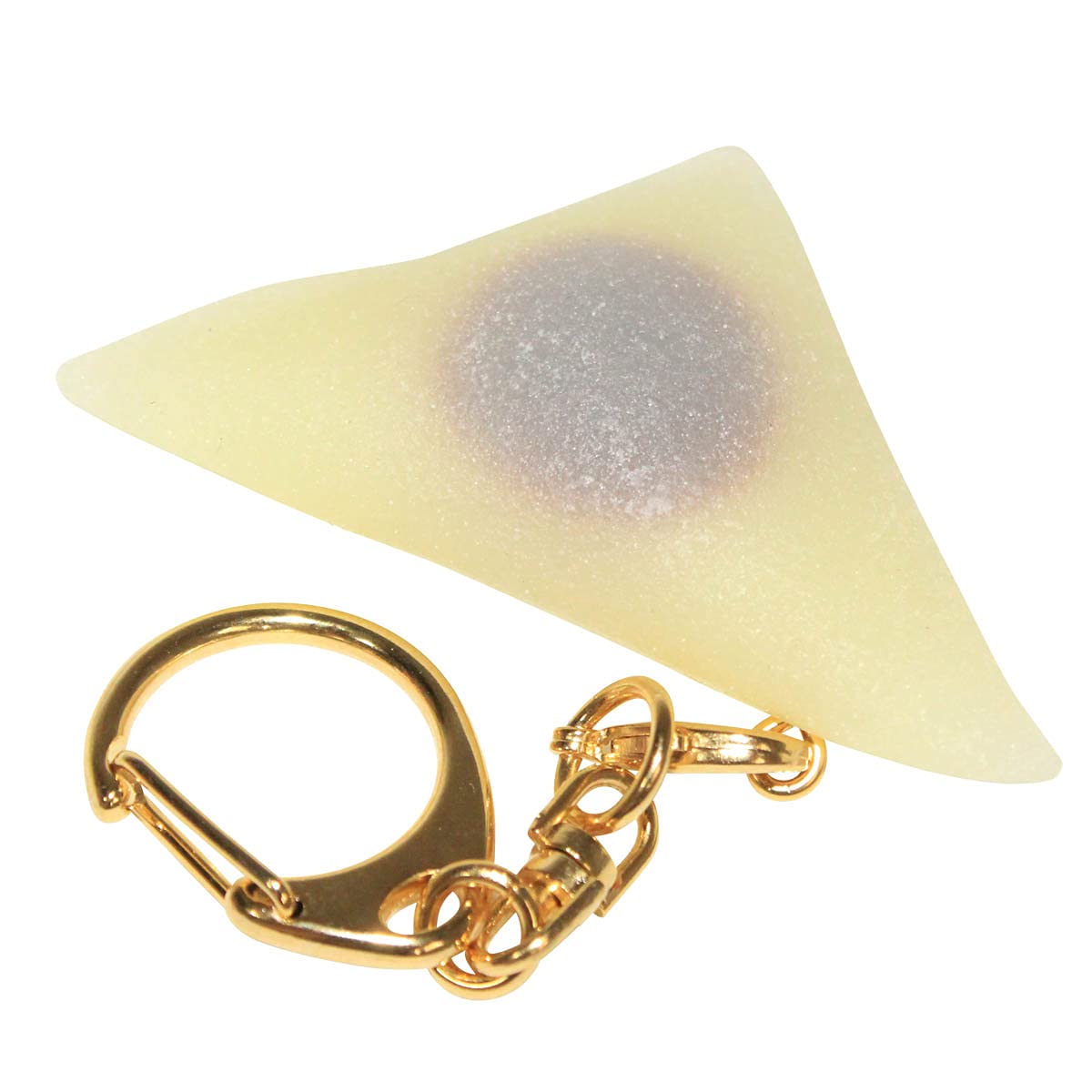 Food Sample Key Holder, Raw Yatsuhashi, Plain, Realistic, Made in Japan, Cute, Stylish, Souvenir : Clothing, Shoes & Jewelry
