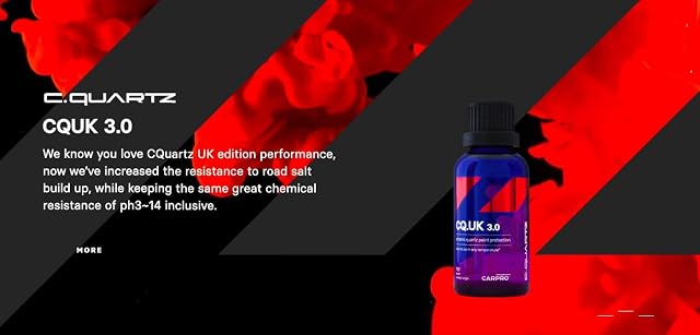 CARPRO CQUARTZ UK 3.0 - Ceramic Coating for Cars - (30ml Kit w/Reload 2.0) — photo 5