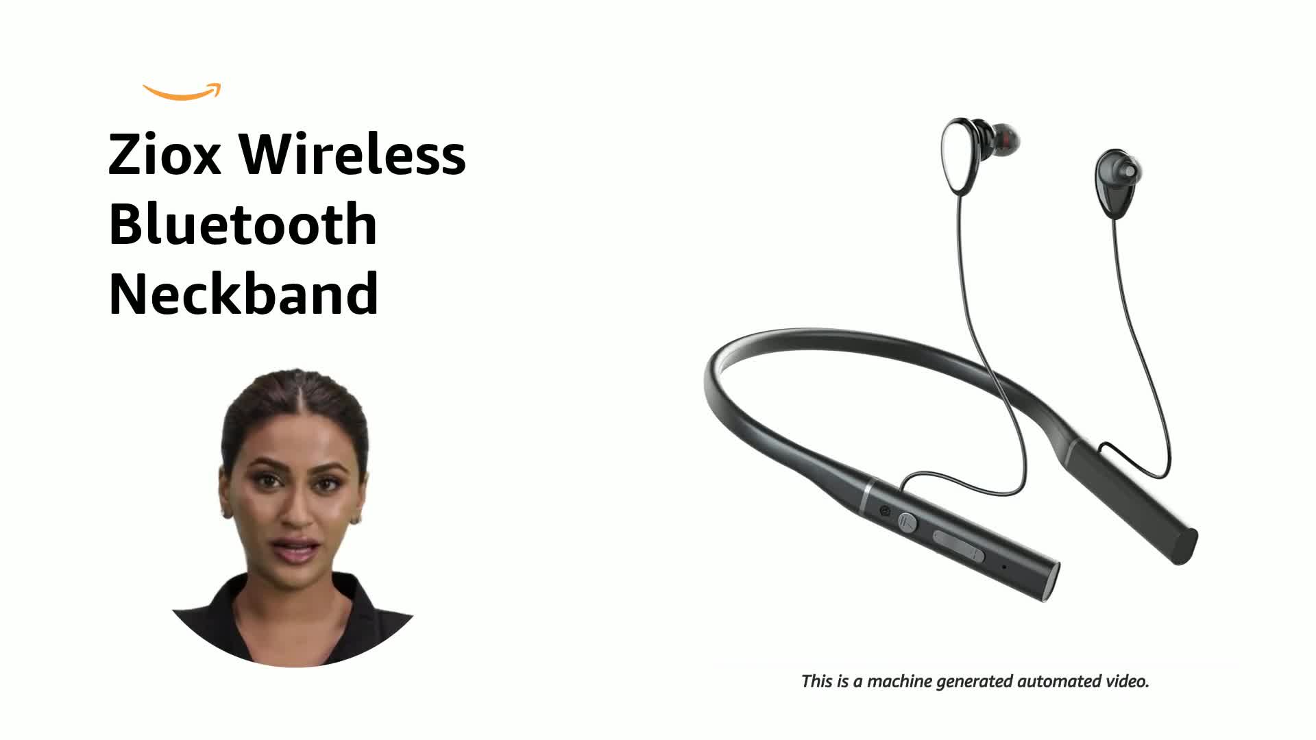 Ziox® Mojo Wireless Bluetooth 5.0 Neckband 24Hrs Play Time Fast