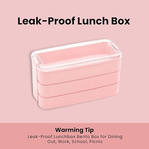 Miniatura 7 de Bento Box - Fiambrera tradicional japonesa de sushi para mujeres adultas, contenedores saludables, comida gourmet asiática, tenedor y cuchara