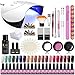 Produktbild Saint-Acior UV Nagelack Gel Lack Nagelset Nagelverlängerung Gel DIY Set 36W UV+ LED Nagellampe Starterset Nageldesign Gelnägel Nagelset