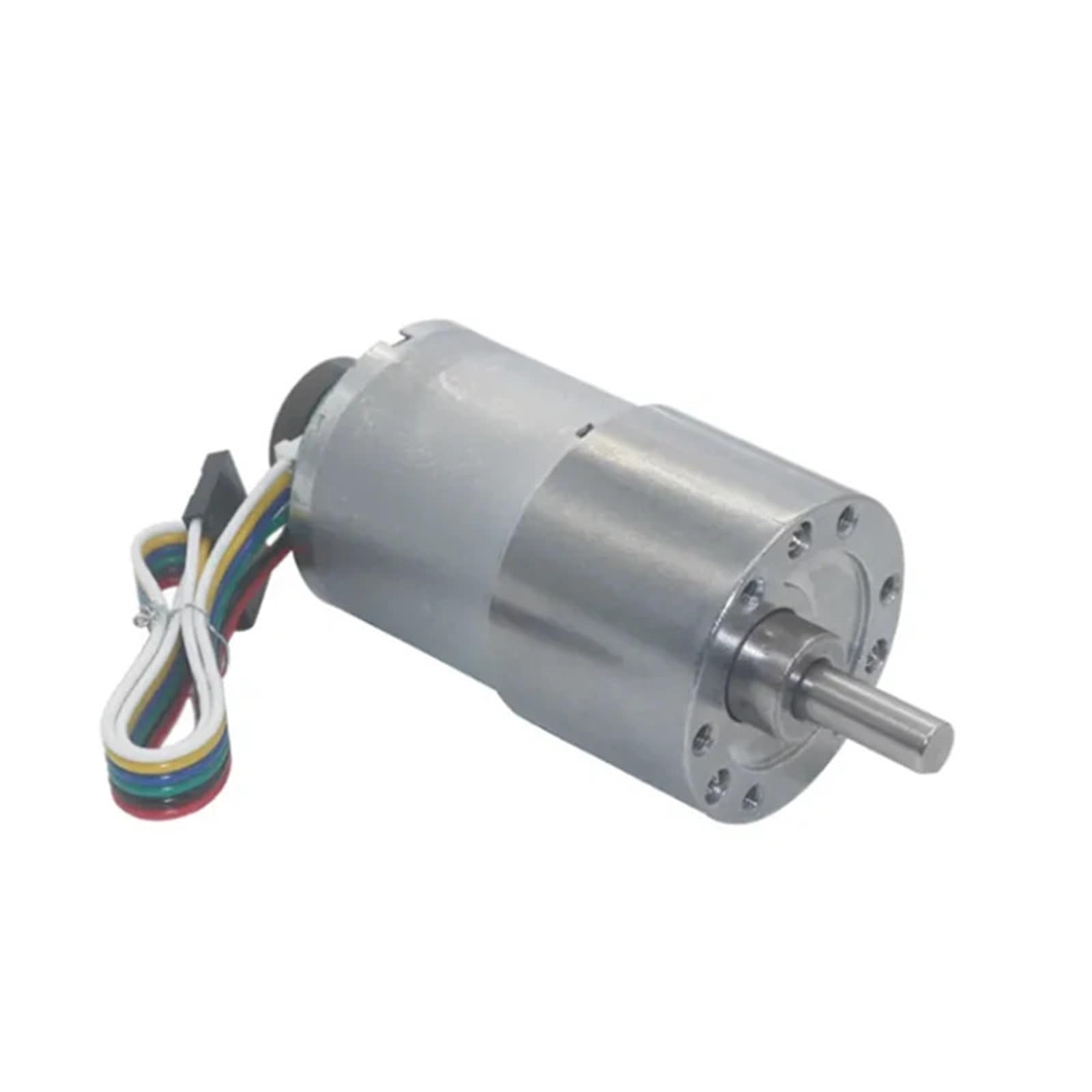 Mikrosilnik przekładniowy 24 V 12 V DC z enkoderem Halla JGB37-3530B silnik elektryczny o regulowanej prędkości 37 mm (silnik i wspornik, 12 V 500 obr./min)