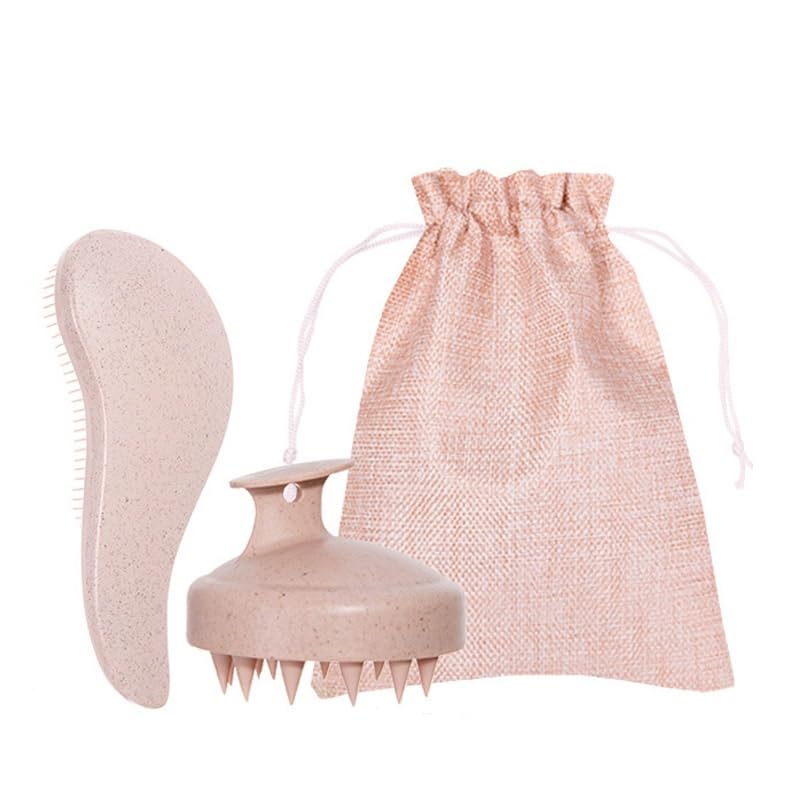 Multifunctional Hair Comb Shower Cleaning Brush