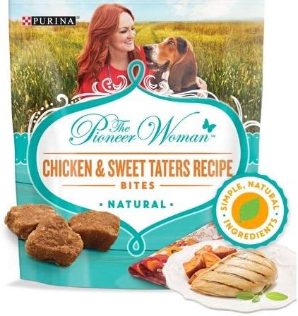 Nestle Purina Pioneer Woman Chicken & Sweet Taters Recipe Bites Grain-Free Dog Treat 5oz