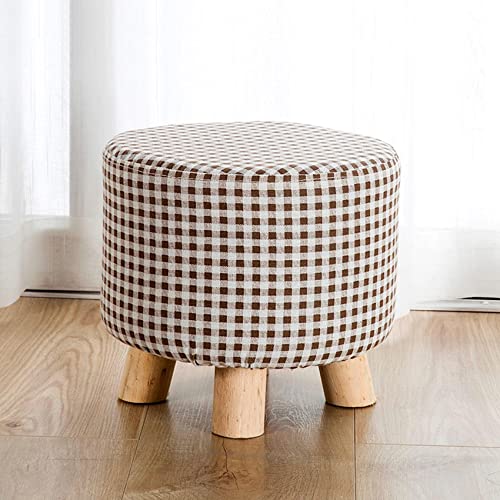 Tabouret rond gain de place pour s'asseoir facilement dans l'entree