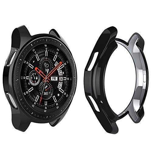 NAHAI TPU Slim Case for Samsung Galaxy Watch 46mm - Shockproof, Protective, Easy to Install
