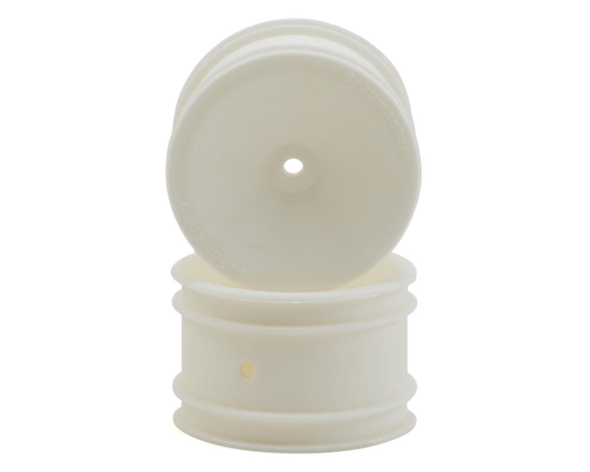 Schumacher Buggy Rear Wheels - 12mm Hex - White (U4366)