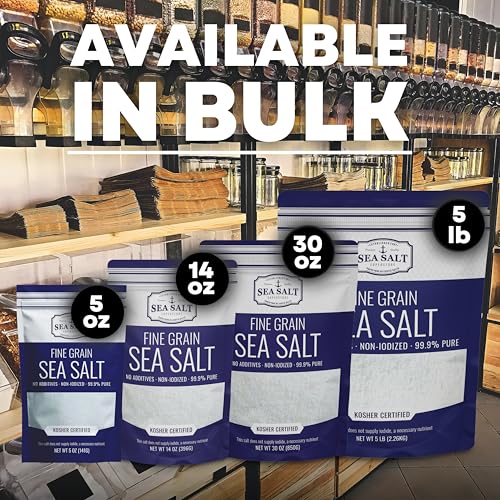 Sal marina fina 14 onzas Sea Salt Superstore miniatura 5