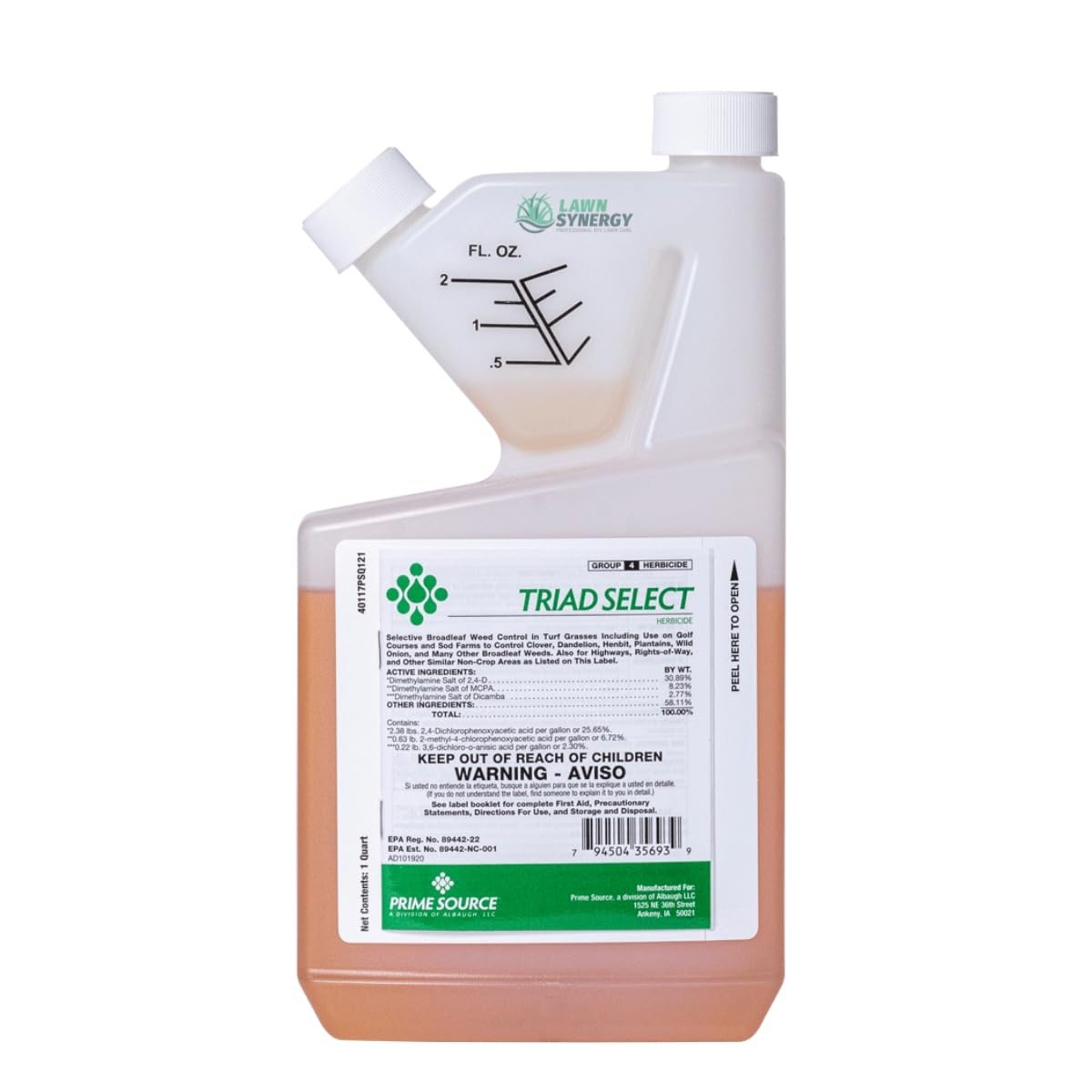 Amazon.com: Lawn Synergy Triad SELECT Broadleaf Herbicide Weed
