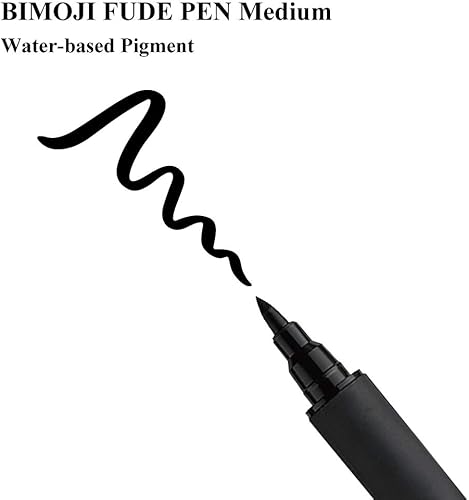 Miniatura 2 de Kuretake Bolígrafo Bimoji Fude - Mediano
