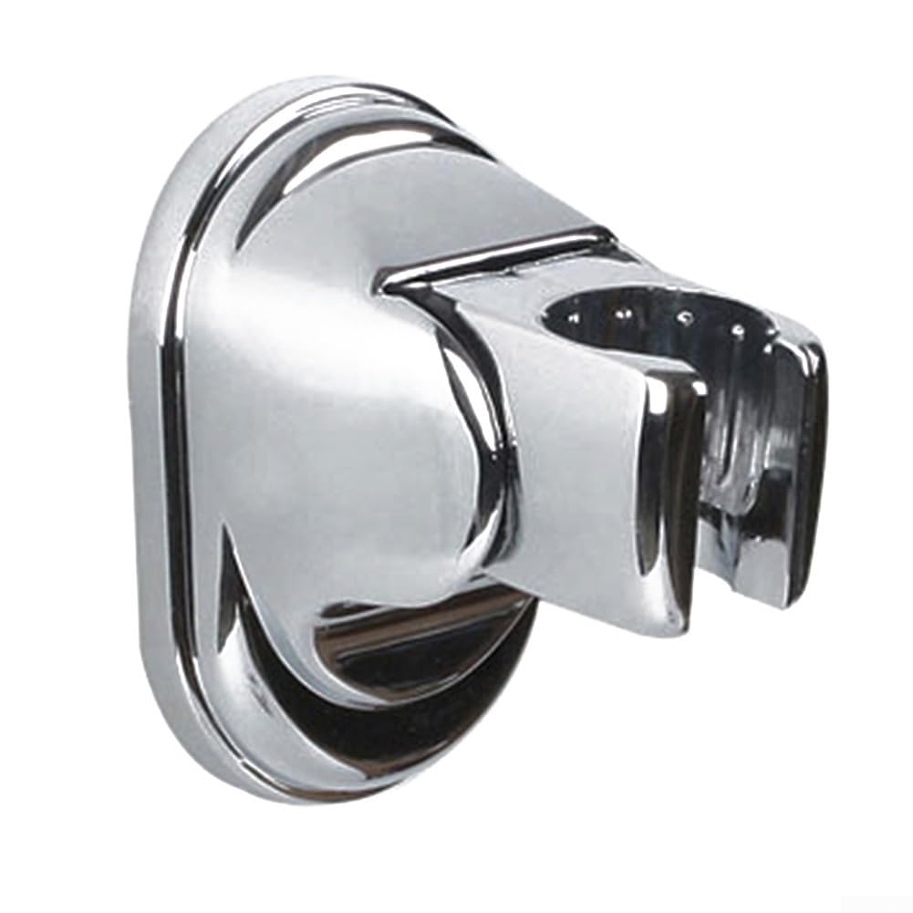Wall Mount Shower Bracket Handheld Shower Head Holder Replacement, Adjustable Shower Hose Holder for Bathroom Bidet Sprayer, Silver
