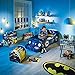 BATMAN Batmobile Light Up Kids Toddler Bed with Storage Drawer, Blue, 158(L) x 73(W) x 54(H) cm BATMAN Batmobile Light Up Kids Toddler Bed with Storage Drawer, Blue, 158(L) x 73(W) x 54(H) cm