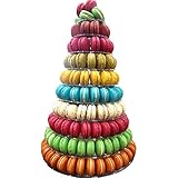 10 Tier Round Macaron Tower Stand Adjust tiers level Dia from 4