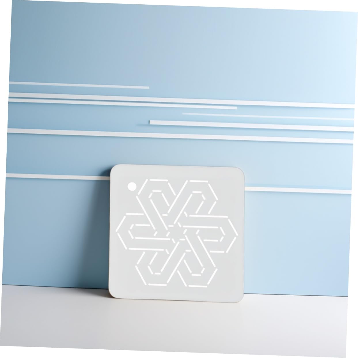 Gogogmee 8Pcs Flower Line Quilting Stencils Versatile Sewing Templates for Patchwork Crafts for Painting Fabrics Canvas Present Bags and More