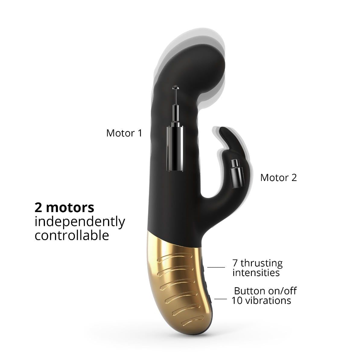 vibratore rabbit Dorcel G-Stormer
