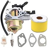 Kizut GX 340 GX 390 Carburetor + Air Filter + Spark Plug Kits for GX340 11HP GX390 13HP Engine...