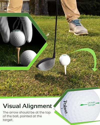 Polara Self-Correcting Golf Balls – Anti-Slice & Hook