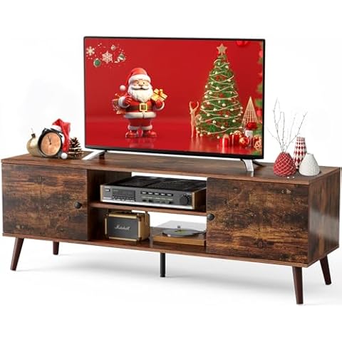 DUMOS Mid Century TV Stand Cover
