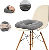 Inflatable Donut Pillow, Hemorrhoid Cushion, Ring Donut Cushion, Excellent for Tailbone, Prostate, Sciatica, Bed sores, Postpartum Pregnancy, Post-Surgical Pain-Orthopedic Gray