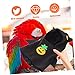 Yardwe Halloween Parrot Costume Comfortable Bird Cosplay Clothing for Birds Adorable for Parties and Festive Occasions