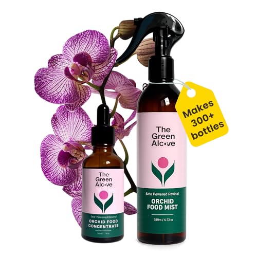 The Green Alcove Orchid Fertilizer Spray Kit