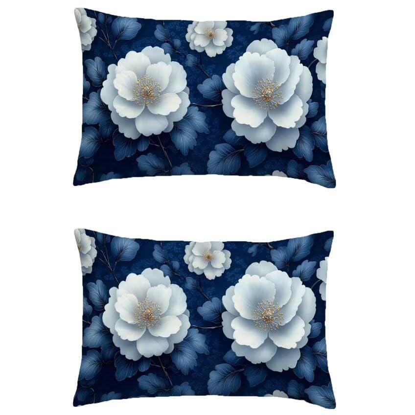 Coussin extérieur imperméable 60x80 bleu marine pour sublimer votre déco de terrasse