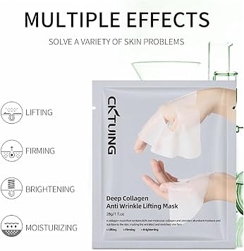 Night Wrapping Deep Collagen Overnight Mask Facial Lifting Korean Skin Care Anti Wrinkle Bio Collagen Face Mask (5 Pcs)