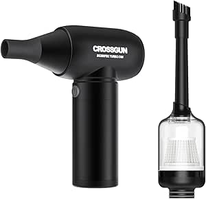Compressed Air Duster, 130000 RPM Cordless Dust Blower With LED - View #8