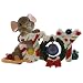 Enesco Charming Tails Gift Joy to The World Figurine, 2-Inch