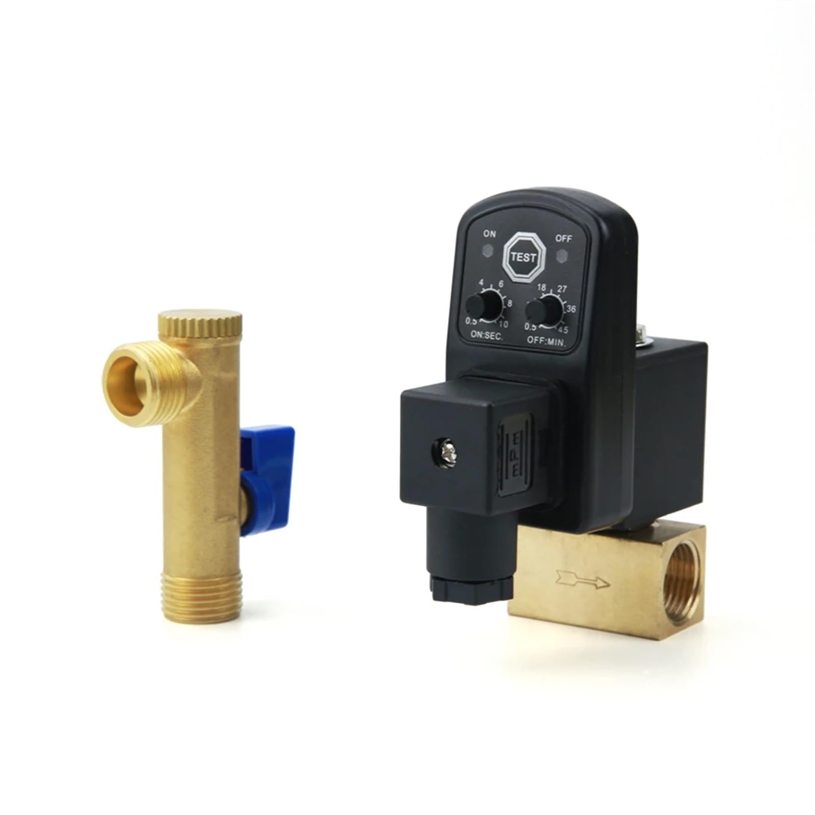 Válvula de drenaje electrónico automática de 1/2 pulgada DN15 1.6Mpa 24 V/110 V/220 V/380 V Drenaje electrónico for tanque de gas comprimido de aire 1 pieza(One-body Type)