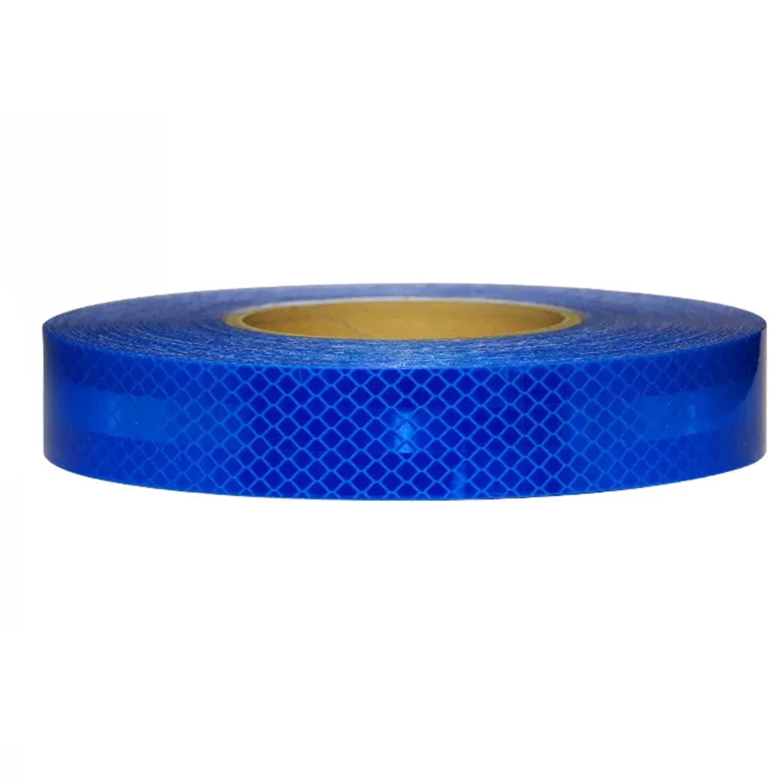 Cintas de aviso de seguridad Azul Banda Reflectora de Visibilidad, Autoadhesivo Cinta Reflectante para Exteriores para Señalización de Suelos/Remolques/Camiones/Coches/Barcos, Uso DIY ( Color : W 3cm/