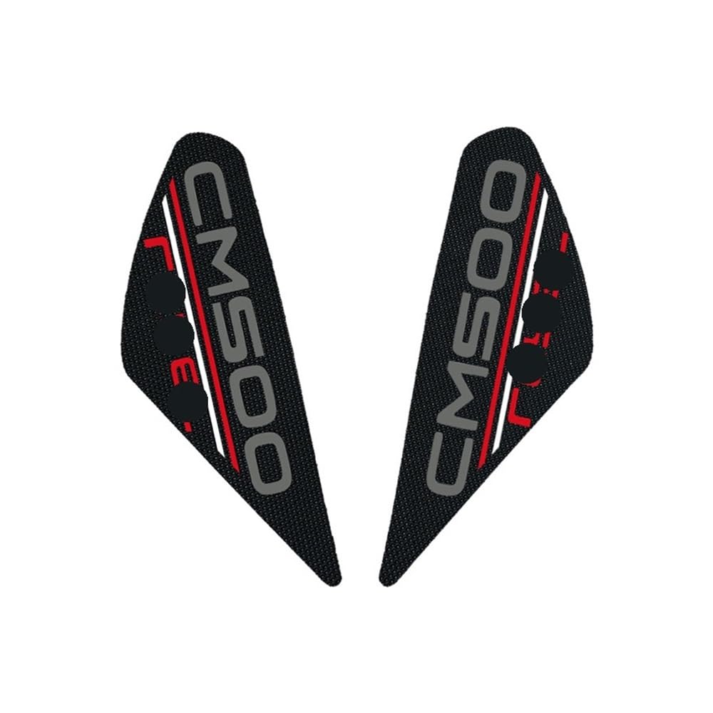 Gas Fuel Tank Pad for Rebel CM300 CM500 Motorcycle Accessories Tank Pad Protector Decal Knee Grip Traction Side Rubber Sticke