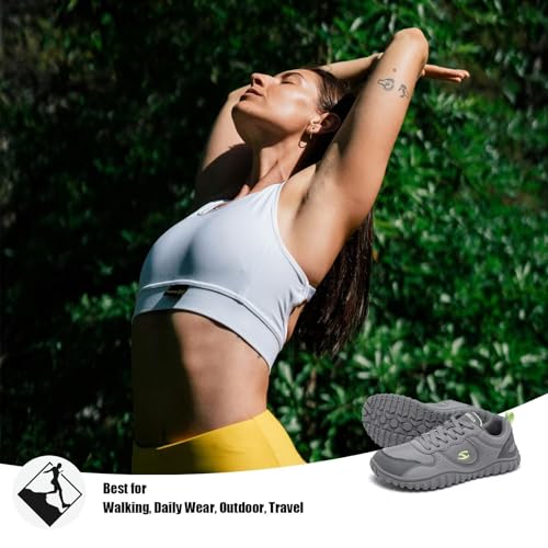 Image of HOBIBEAR Womens Barefoot Shoes | Wide Toe Box | Comfortable Outdoor Sneaker