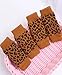 8 Pcs Pet Dog Elbow Sleeve Protector Pets Leg Brace Knitted Sock Warm, Dog Elbow Wrap, Dog Leg Warmer Wrap Protector for Small,Medium Dogs Puppy Stocking Stuffers Puppy Cat Leg Sock (Leopard, M)