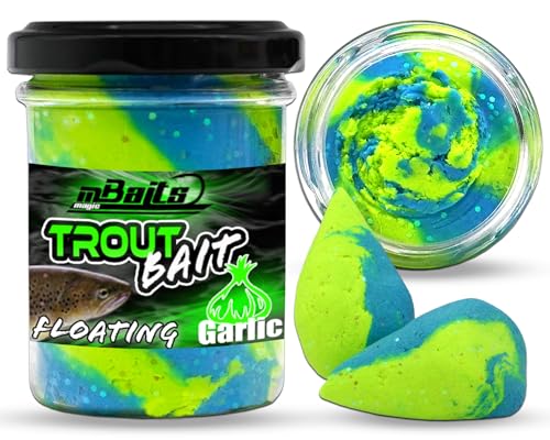 Angel-Berger Magic Baits Trout Bait Forellenteig Magic Trout Paste (Fluo Blue Chartreuse 60g)