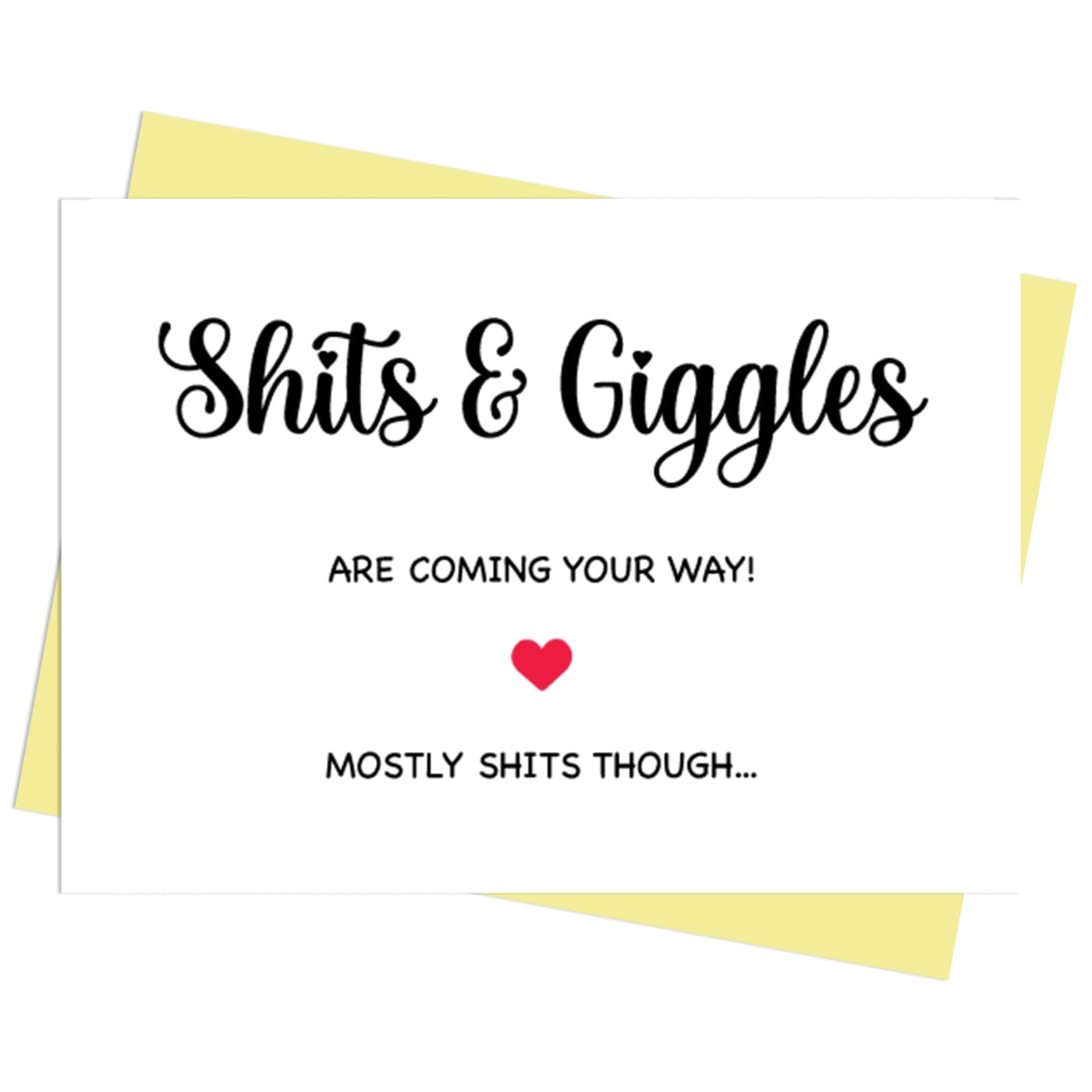 Quirky New Baby Greeting Card with Envelope – Modern Congratulations Card – Funny New Baby Card – Unique Baby Gift (Giggles & More)