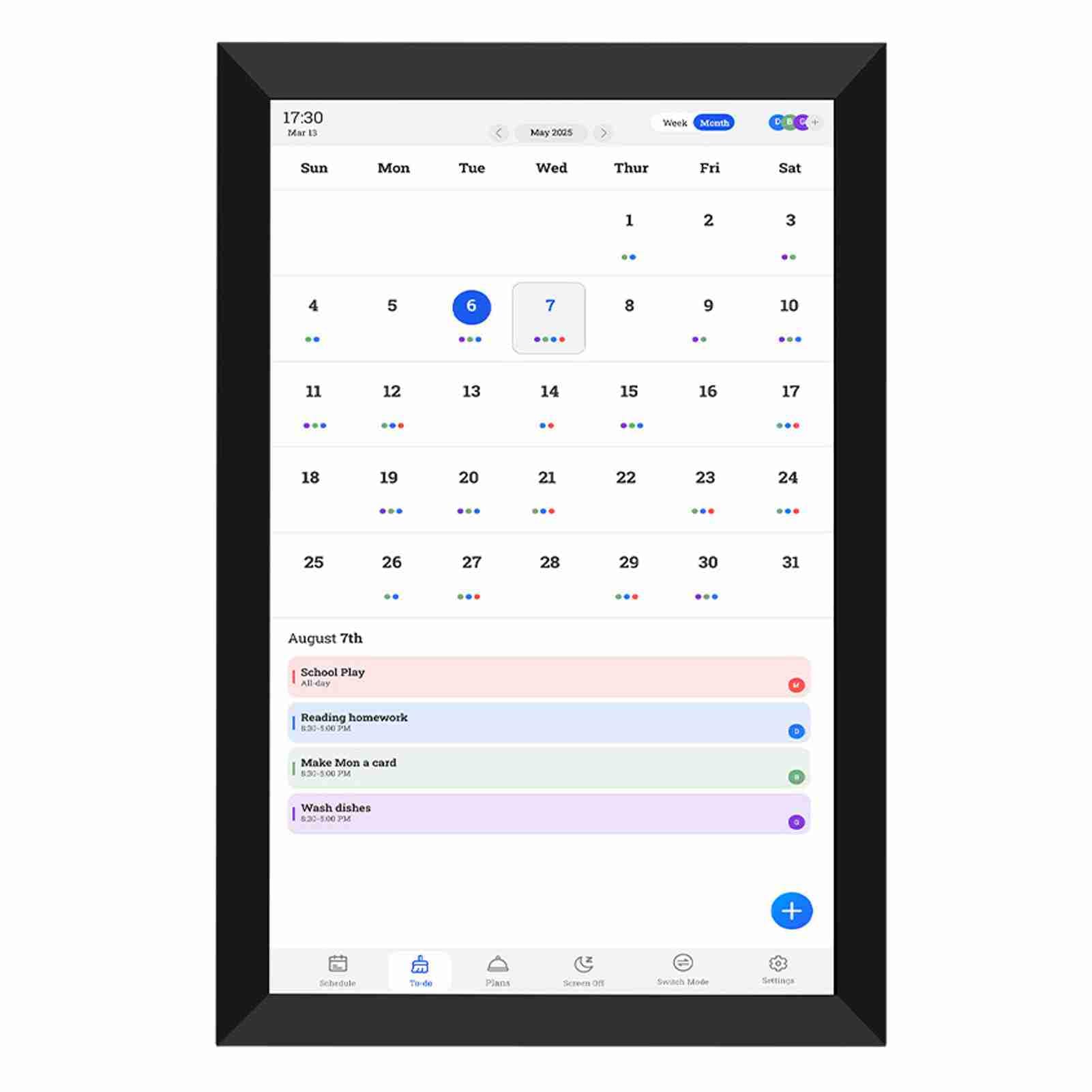 Luocute 10.1in Calendario Digitale Intelligente Planner HD Touchscreen