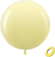 Vista 219 de Bezente Globos de látex verde lima para fiesta, paquete de 100 globos de color verde claro de 12 pulgadas, globos redondos de helio verde fruta