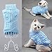Pet Cat Sweater Kitten Clothes for Cats Small Dogs,Turtleneck Cat Clothes Pullover Soft Warm,fit Kitty,Chihuahua,Teddy,Poodle,Pug (Blue, Small)