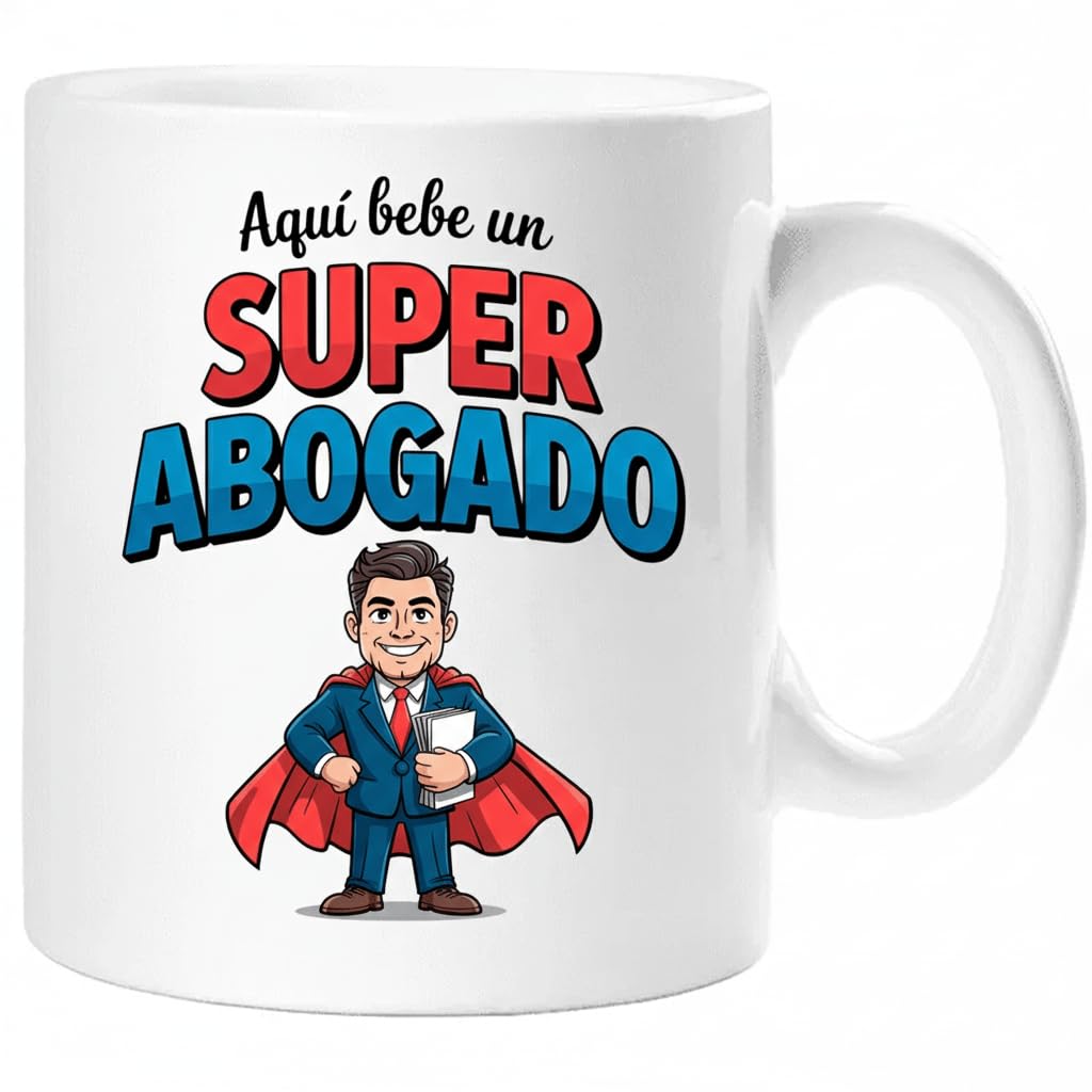 Taza SUPER POLICÍA – Regalo Original para POLICÍA | Taza de Cerámica 325ml con Diseño Superhéroe | Apta Microondas y Lavavajillas — view 51